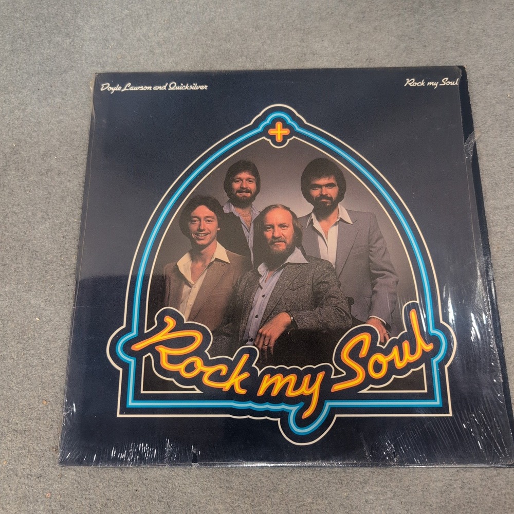 Doyle Lawson and Quicksilver Rock My Soul Bluegrass Gospel Vinyl LP Sugar Hill - Picture 1 of 2